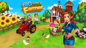 Big Little Farmer MOD APK v1.10.1 Download 2023 [Unlimited Gems, Shopping] 2