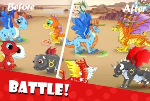 Dragon Battle MOD APK v15 Download 2024 [Unlimited Money, Resources] 2