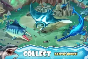 Jurassic Dino Water World MOD APK v13.64 Download 2023 [Unlimited Stones, Money, Coins] 1