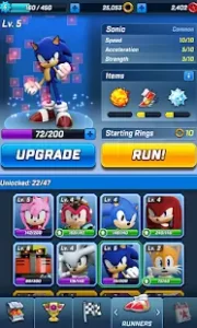 Sonic Forces MOD APK v4.24.1 Download 2024 [Unlimited Money, Red Rings] 4